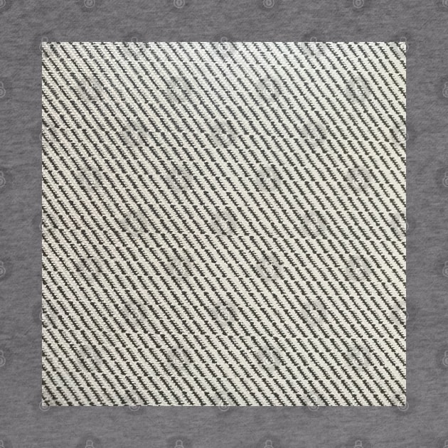 Seamless black and white diagonal stripe textile pattern by FOGSJ